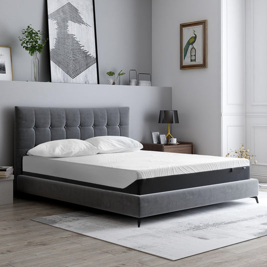 Materasso in memory foam gel da 10 pollici, comfort medio