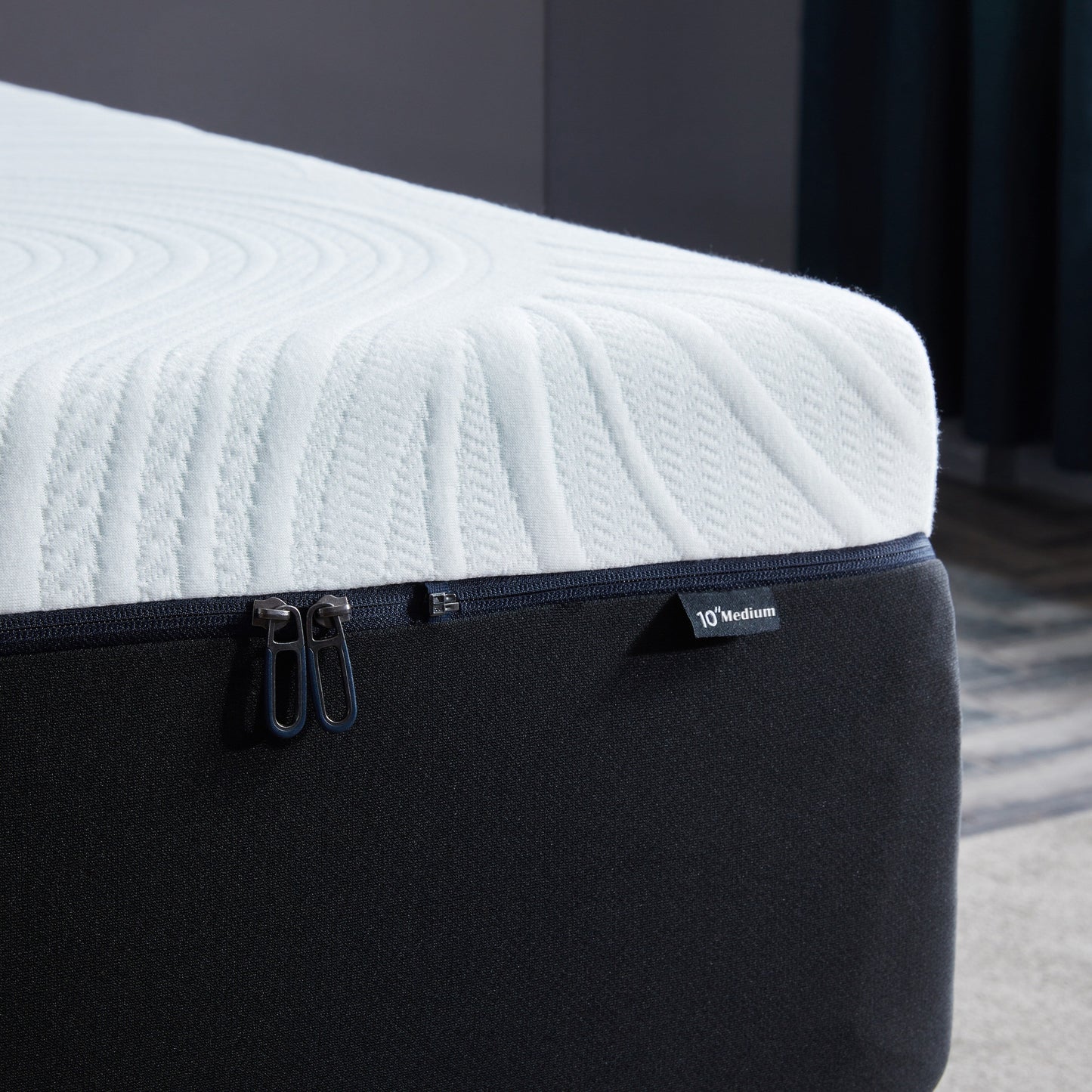 Materasso in memory foam gel da 10 pollici, comfort medio