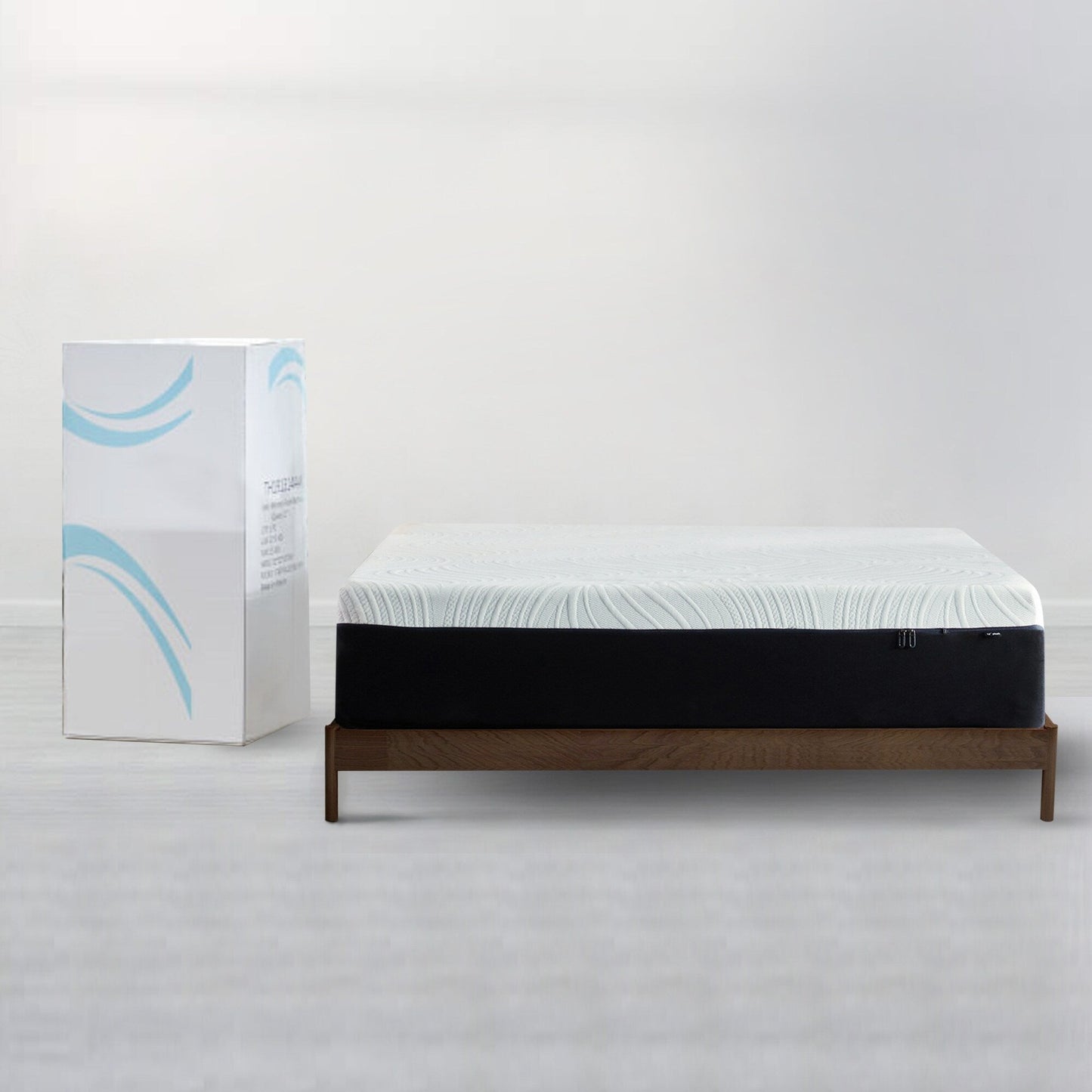 Materasso in memory foam gel da 12 pollici con morbidezza media, Queen