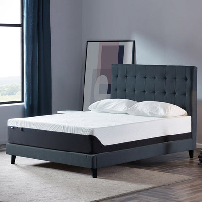 Materasso in memory foam gel da 12 pollici, singolo, morbido medio