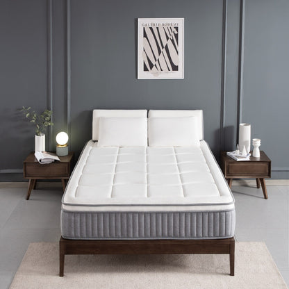 12 migliori materassi ibridi, memory foam in gel con materasso a molle insacchettate in una scatola per un sonno fresco, materasso a sensazione media