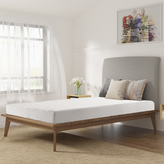 Materasso in memory foam gel da 6 pollici, comfort medio
