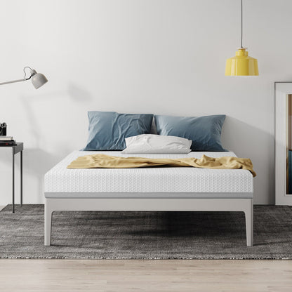 Materasso in memory foam con infusione di gel e carbone da 6 pollici, comfort medio, singolo