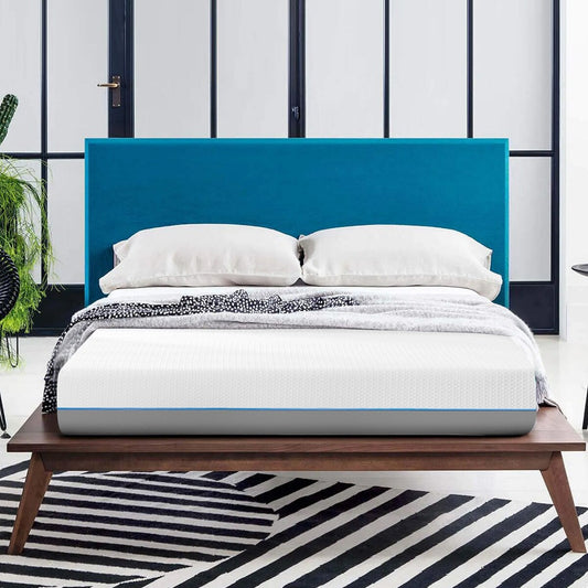 Materasso in memory foam con infusione di gel e carbone da 8 pollici, comfort medio