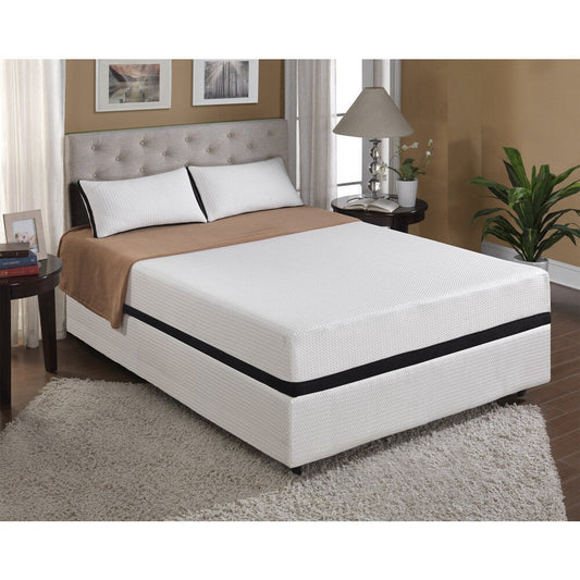Materasso in memory foam gel Cool Jewel Starlight da 10 pollici, dimensioni standard
