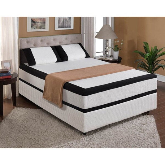 Materasso in memory foam gel Cool Jewel Starlight da 12 pollici Queen-size