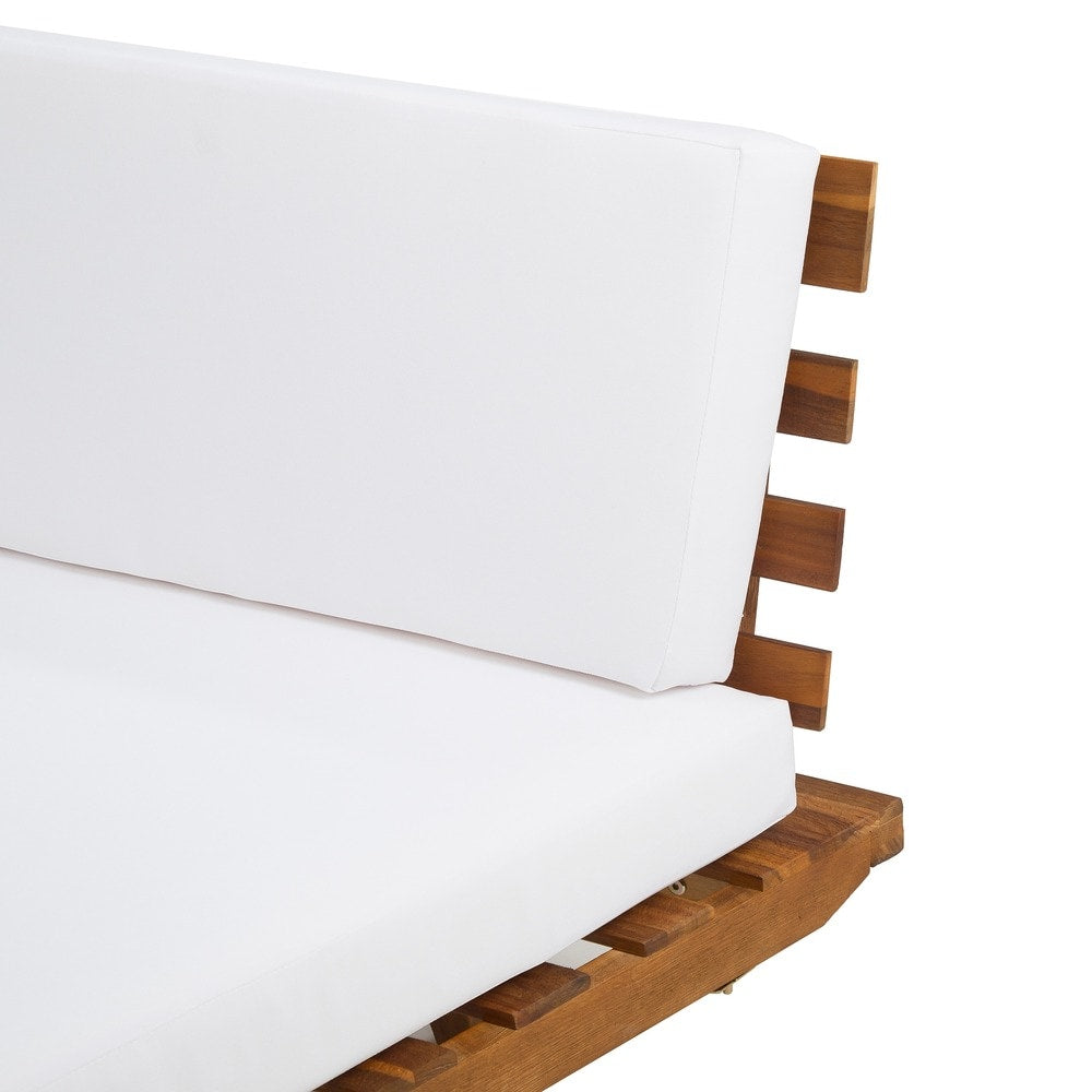 Christopher Knight Home Eulah Divano minimalista in legno e tessuto con lato sinistro