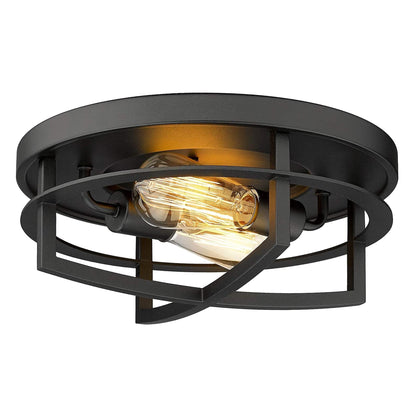 13 luci da soffitto industriali a 2 luci da incasso