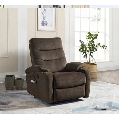 Poltrona reclinabile elettrica Christopher Knight Home con massaggio