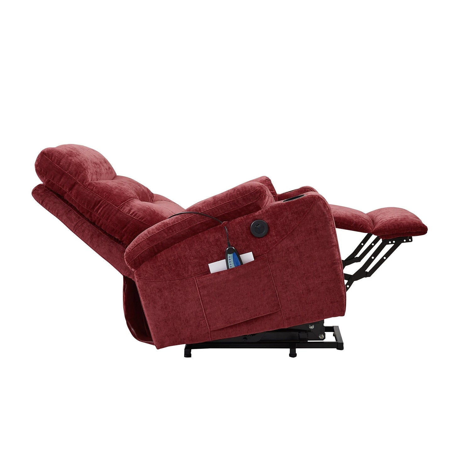 Poltrona reclinabile elettrica Christopher Knight Home con massaggio