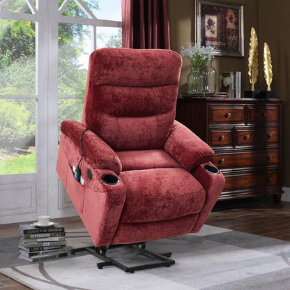 Poltrona reclinabile elettrica Christopher Knight Home con massaggio