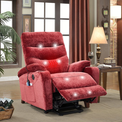 Poltrona reclinabile elettrica Christopher Knight Home con massaggio