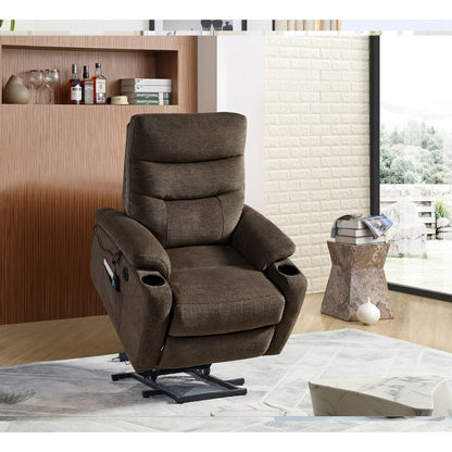 Poltrona reclinabile elettrica Christopher Knight Home con massaggio