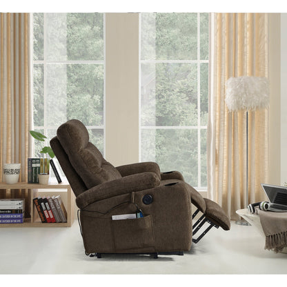 Poltrona reclinabile elettrica Christopher Knight Home con massaggio