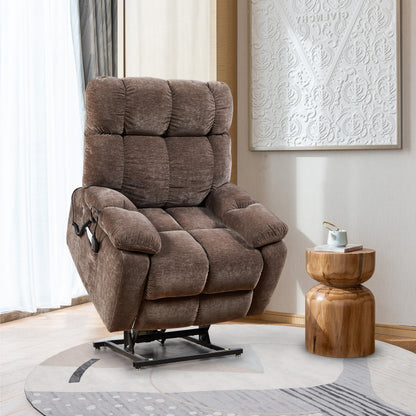 Poltrona reclinabile elettrica Christopher Knight Home con massaggio tramite airbag