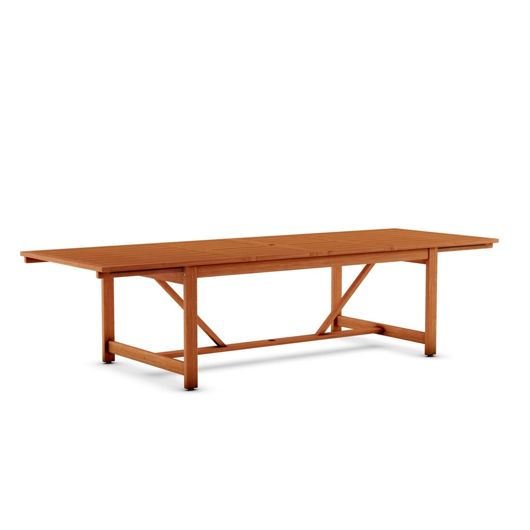 Set da pranzo per esterni in legno certificato FSC Amazonia Camille