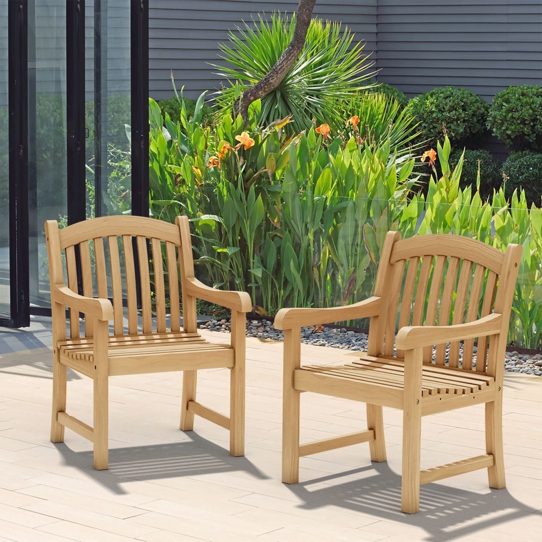 Set da pranzo estensibile per esterni Amazonia FSC Teak - 9 pezzi