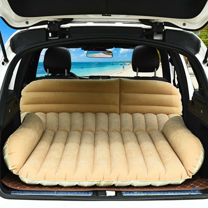Materasso gonfiabile per auto Camel con gonfiaggio rapido e superficie floccata impermeabile per campeggio e viaggio