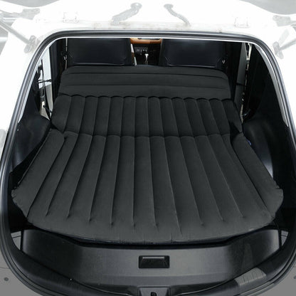 Materasso ad aria per sedile posteriore auto con airbag indipendenti e morbida fodera floccata, letto da campeggio da viaggio
