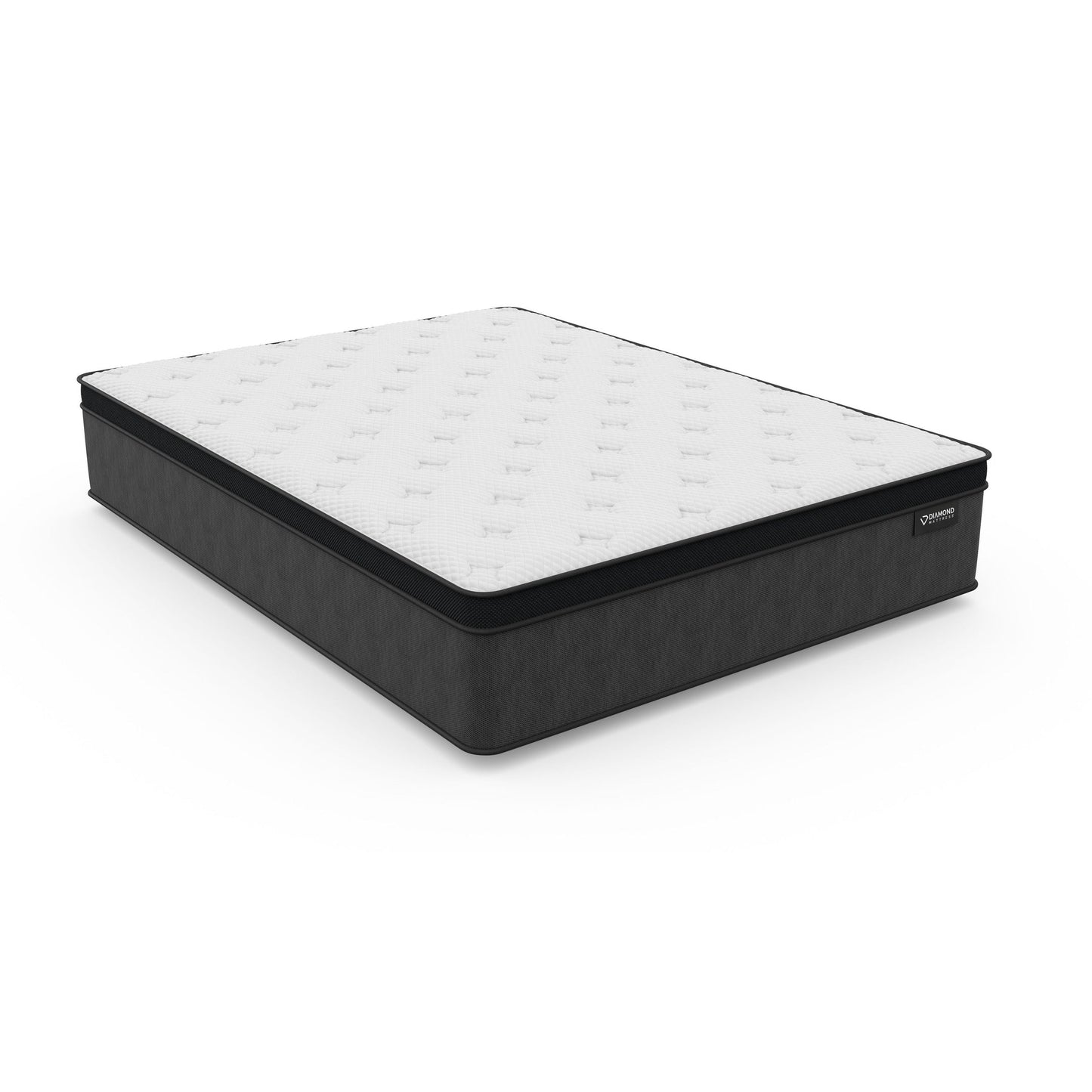 Materasso ibrido Amaris da 14 pollici con memory foam infuso di rame rinfrescante, certificato CertiPUR US e Greenguard Gold