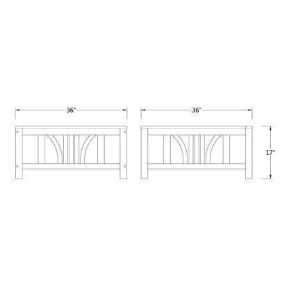 Set da giardino componibile Cambridge Casual Lowell in teak da 8 pezzi con cuscino