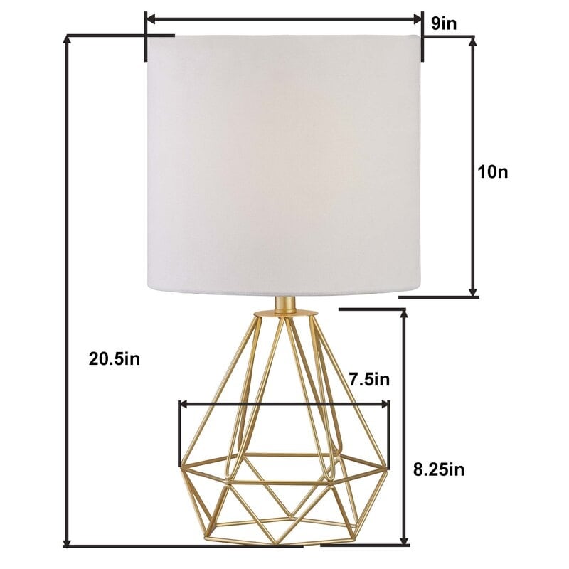 Set di lampade da comodino 20.5 (set di 2)