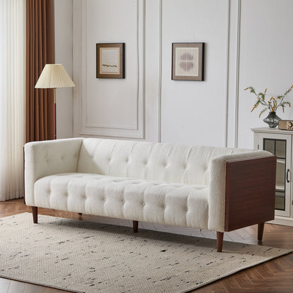 Christopher Knight Home - Divano capitonné contemporaneo McLarnan a 3 posti - 89,75 L x 31,50 P x 30,25 A