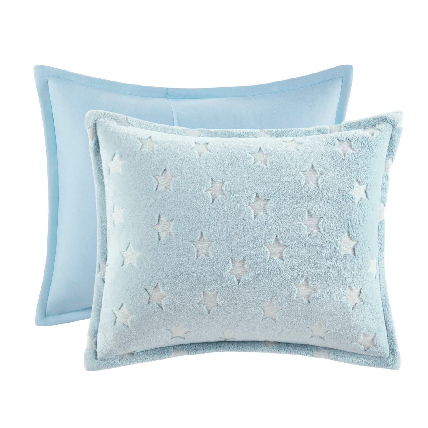 Set di piumoni in peluche Avery Aqua Glow In The Dark di Intelligent Design Kids