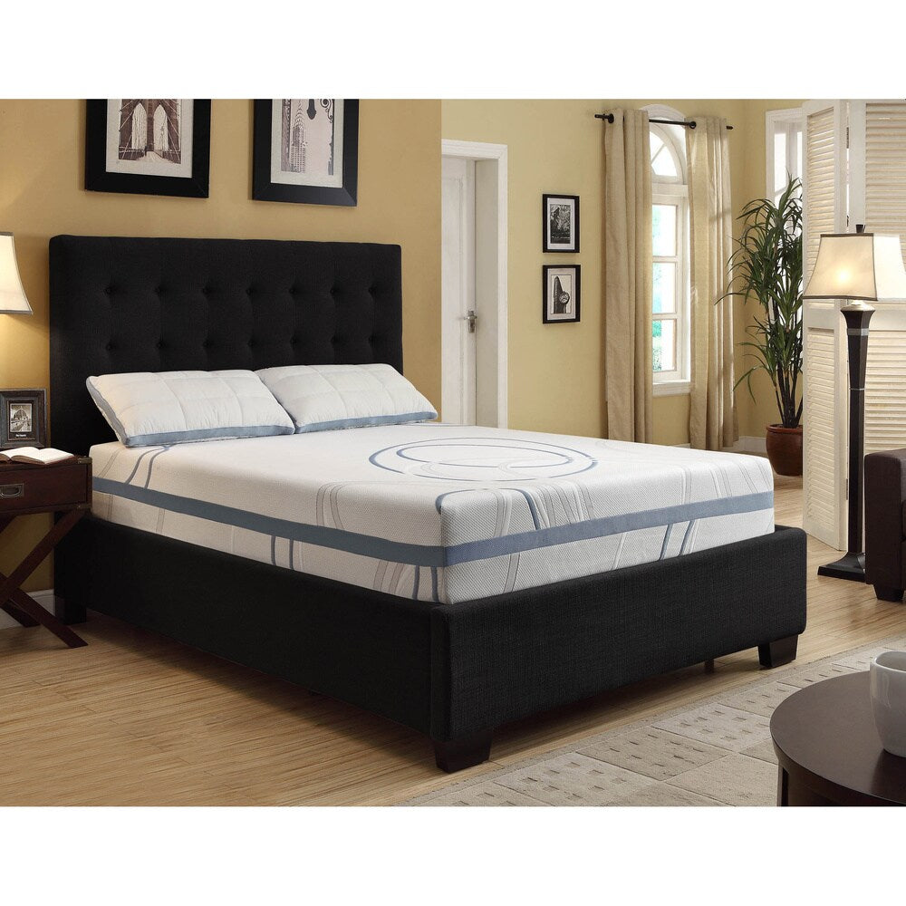 Materasso matrimoniale NuForm Luxury Gel Memory Foam a doppio strato da 11 pollici