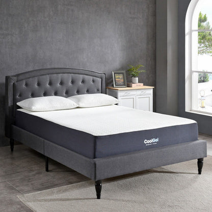 Materasso in memory foam Cool Gel ventilato da 10,5 pollici di Classic Brands