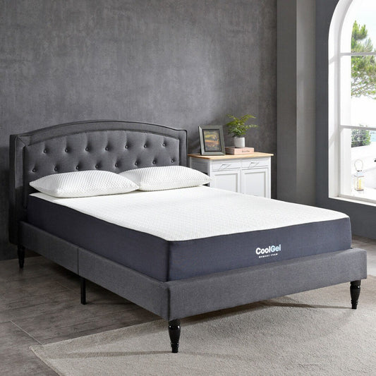 Materasso in memory foam Cool Gel ventilato da 10,5 pollici di Classic Brands