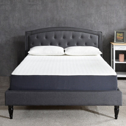 Materasso in memory foam gel Dahlia da 10,5 pollici e set letto regolabile Classic Brands