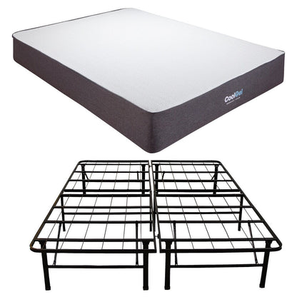 Set di materassi in memory foam Cool Gel Dahlia da 10,5 pollici di Classic Brands
