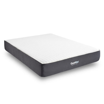Set di materassi in memory foam Cool Gel Dahlia da 10,5 pollici di Classic Brands