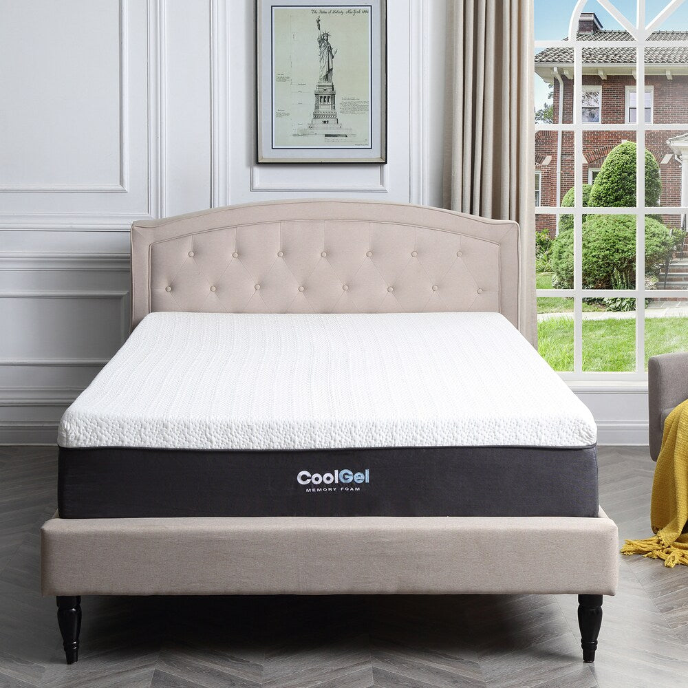 Materasso in memory foam Cool Gel ventilato da 12 pollici di Classic Brands