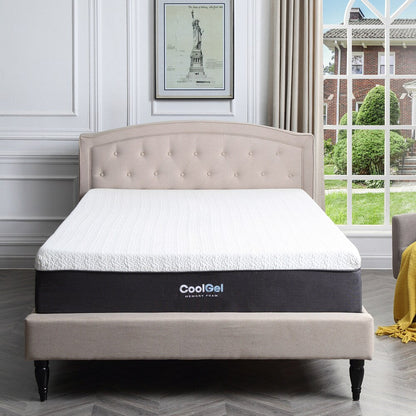 Materasso in memory foam Cool Gel ventilato da 12 pollici di Classic Brands