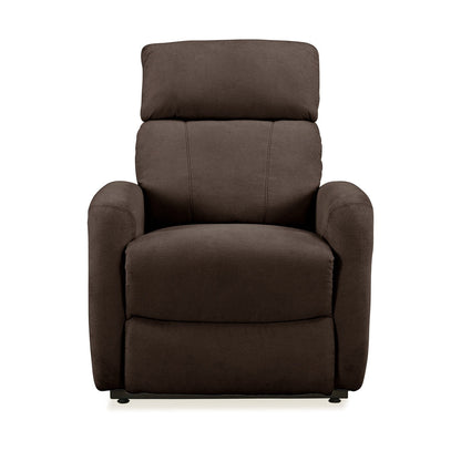 Poltrona reclinabile e sollevabile elettrica Copper Grove Jessie Brown Chenille