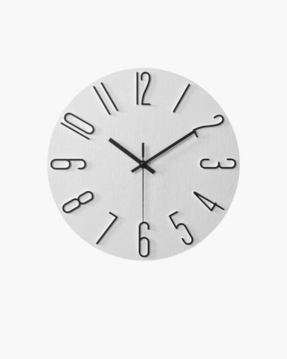 Orologio scandinavo in legno