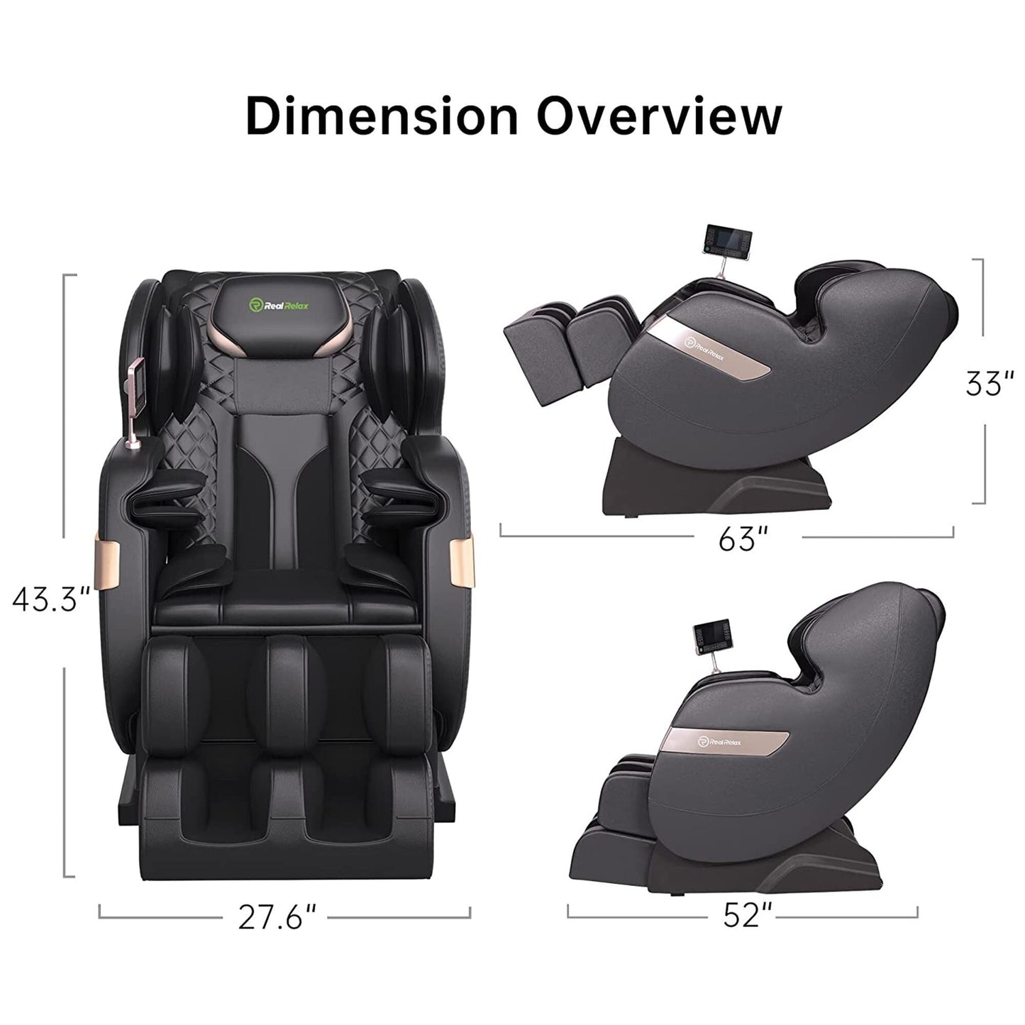 Poltrona massaggiante riscaldata Ukuowu Favor-03 Plus ADV con schermo LCD, Dual-core S Track, controllo APP, Shiatsu a gravità zero