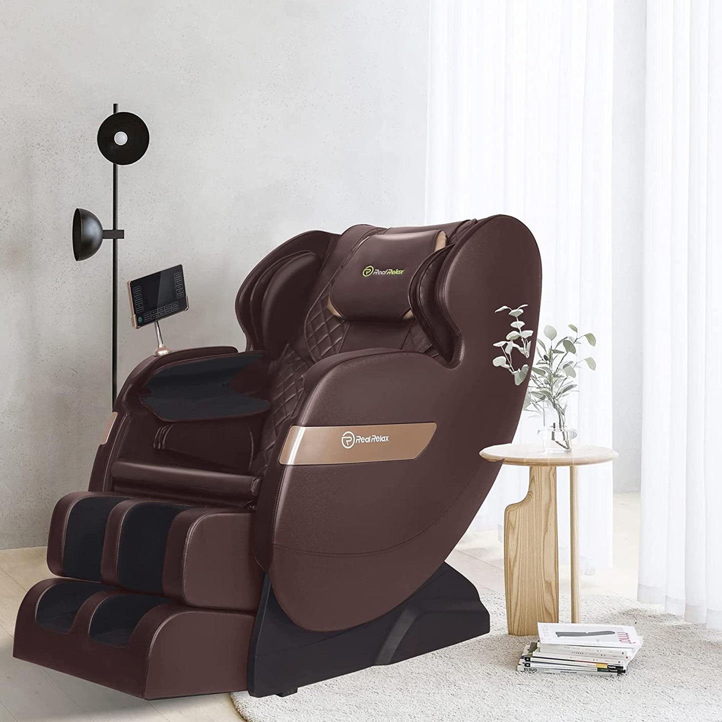Poltrona massaggiante riscaldata Ukuowu Favor-03 Plus ADV con schermo LCD, Dual-core S Track, controllo APP, Shiatsu a gravità zero