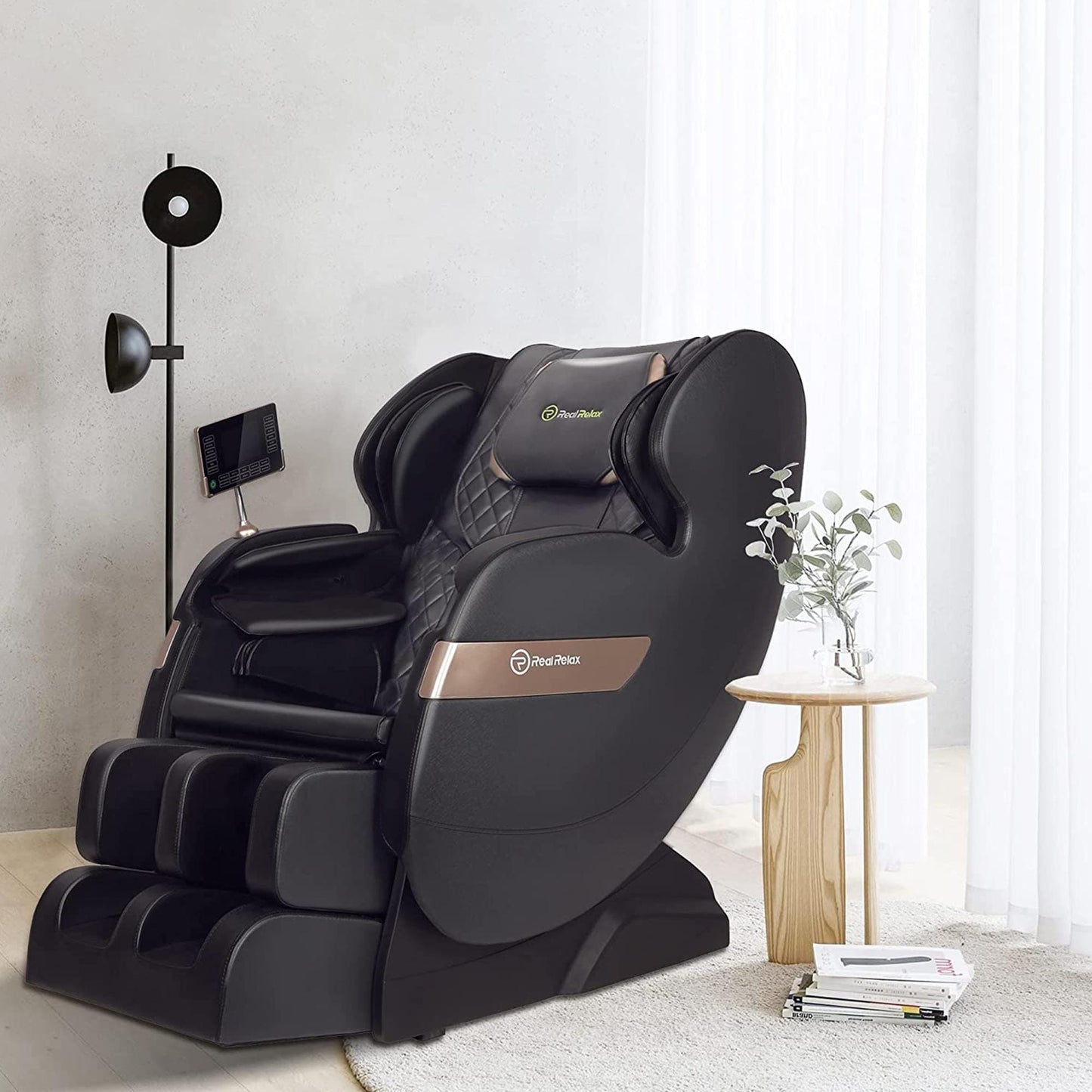 Poltrona massaggiante riscaldata Ukuowu Favor-03 Plus ADV con schermo LCD, Dual-core S Track, controllo APP, Shiatsu a gravità zero