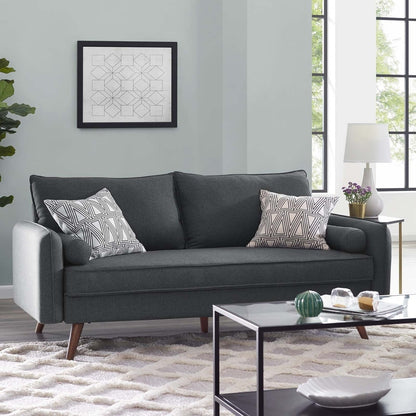 Divano imbottito in tessuto Carson Carrington Hedeby - 32,5''L x 72''W x 33,5''H