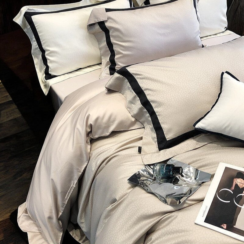 Set copripiumino Élégance Le Luxe (cotone egiziano)