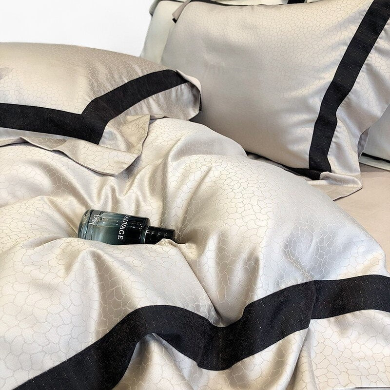 Set copripiumino Élégance Le Luxe (cotone egiziano)