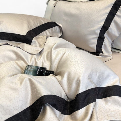 Set copripiumino Élégance Le Luxe (cotone egiziano)