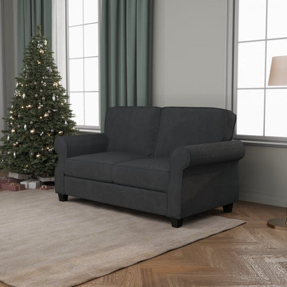 Divano imbottito con struttura in legno massello - 30,30 x 56,30 x 33,10