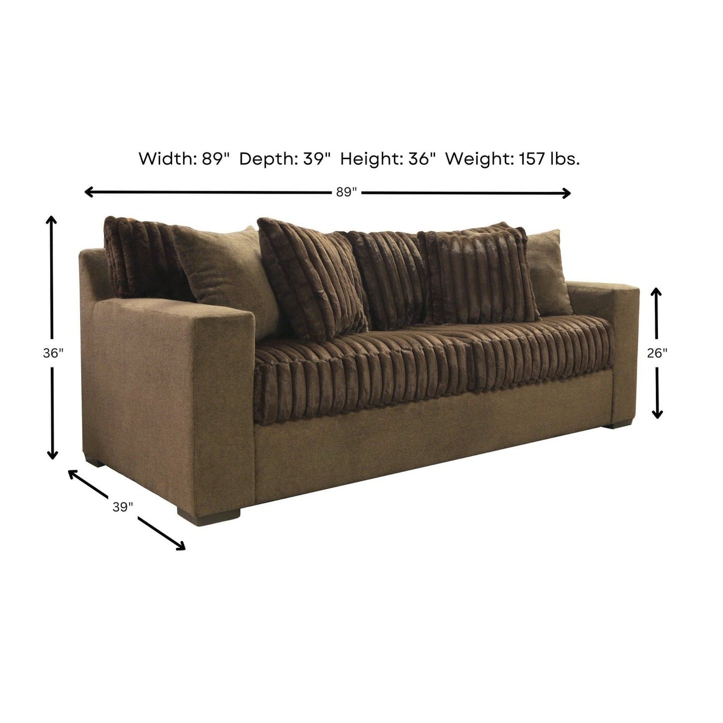 Divano in corda Woodhaven Furniture Studio