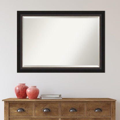 Specchio da parete per bagno bisellato - Cornice in bronzo oliato Trio - Cornice in bronzo oliato Trio