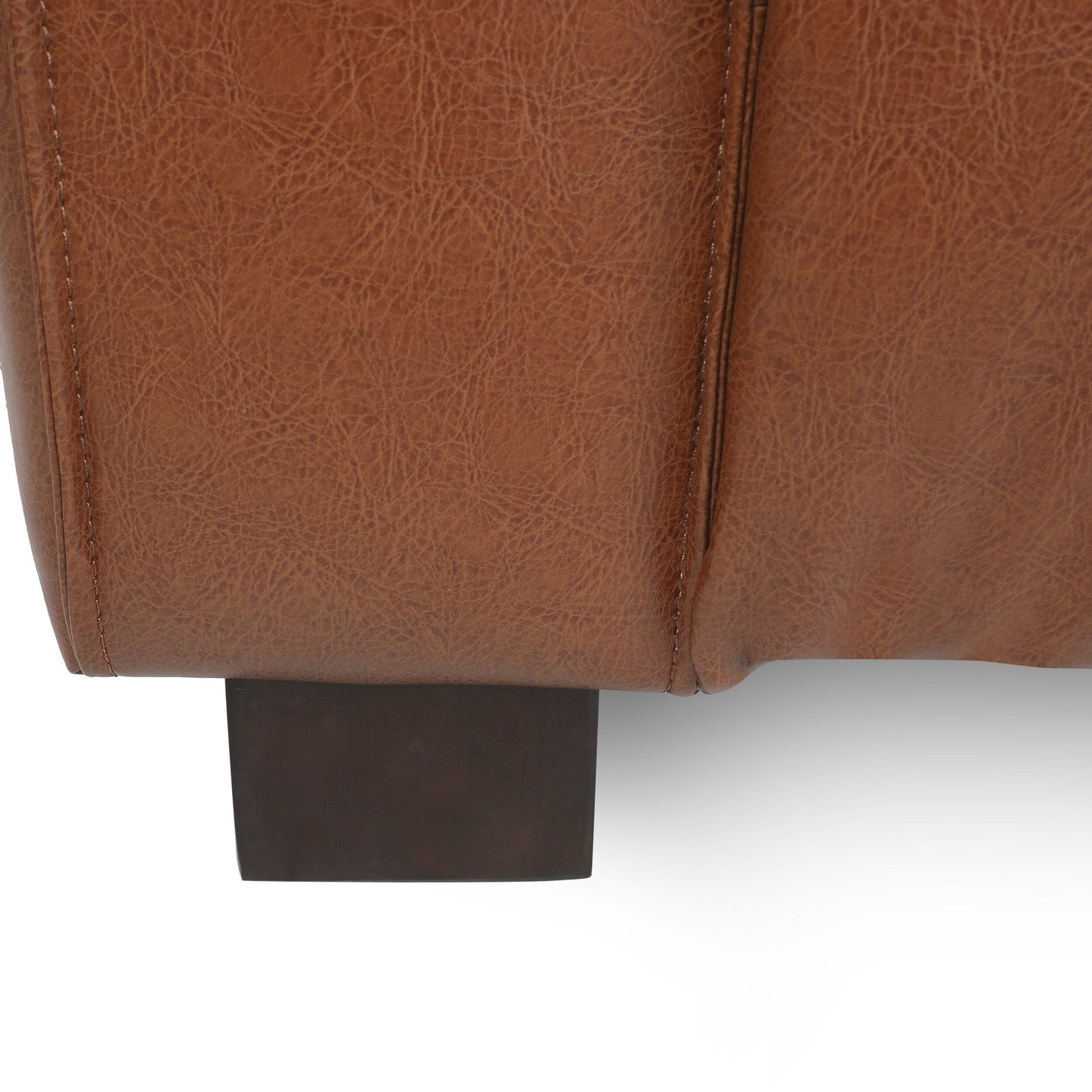 Divano Tuxedo Arms a 3 posti con gambe in legno di betulla
