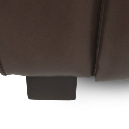 Divano Tuxedo Arms a 3 posti con gambe in legno di betulla